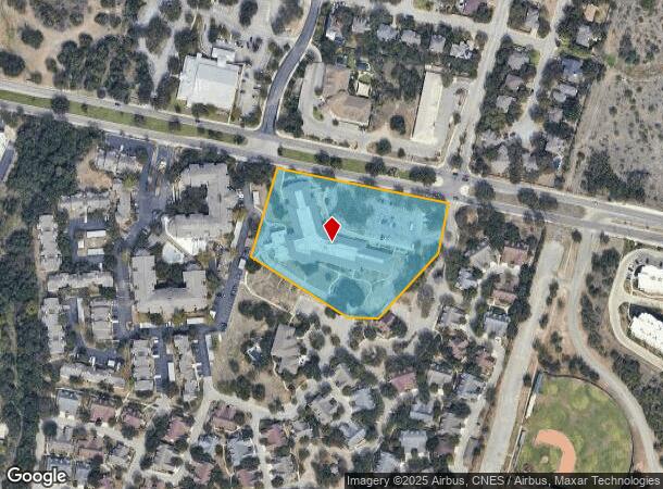  20500 Huebner Rd, San Antonio, TX Parcel Map