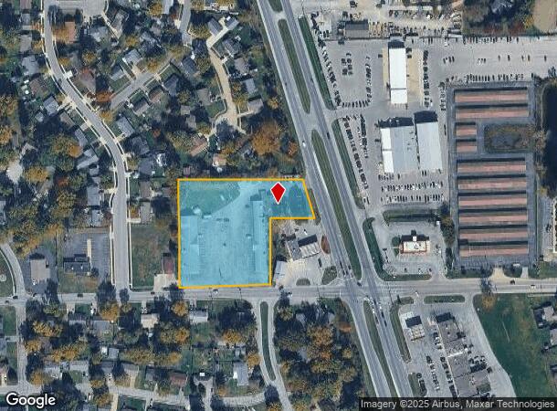 1020 N Us Highway 31, Whiteland, IN Parcel Map