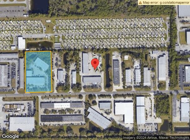  4200 Dow Rd, Melbourne, FL Parcel Map