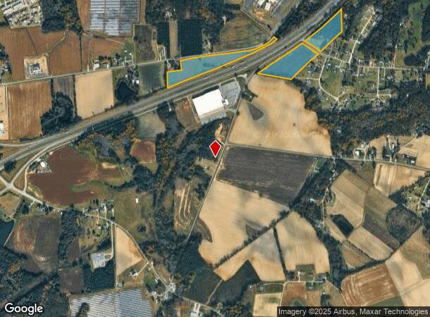 125 Brewer Rd, Four Oaks, NC Parcel Map