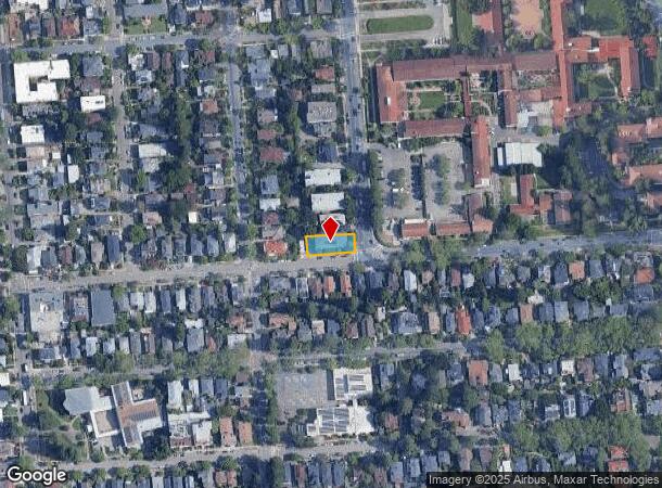  2819 Derby St, Berkeley, CA Parcel Map