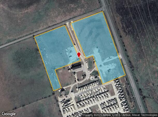 890 N Highway 183, Florence, TX Parcel Map