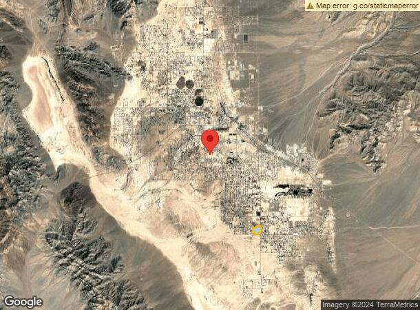  6630 S Homestead Rd, Pahrump, NV Parcel Map