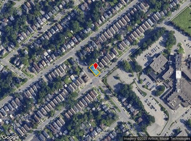 501 Mcclellan St, Schenectady, NY Parcel Map