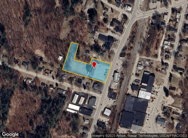 84 Route 133, Winthrop, ME Parcel Map