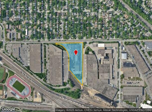 2100 Elm St Se, Minneapolis, MN Parcel Map