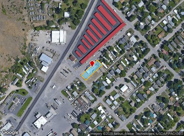 525 Michigan Ave, Missoula, MT Parcel Map