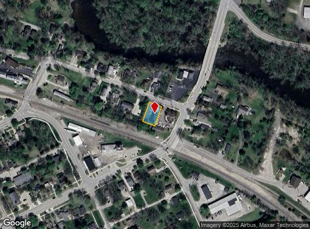 8015 Huron St, Dexter, MI Parcel Map
