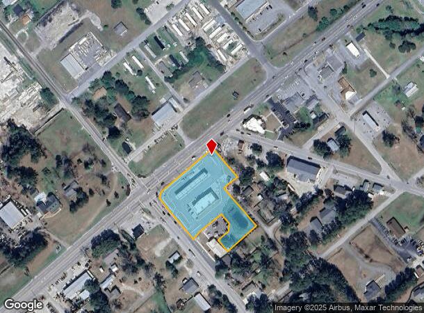  100 Us Highway 17 Rd N, Holly Ridge, NC Parcel Map