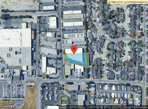  89 Hangar Way, Watsonville, CA Parcel Map