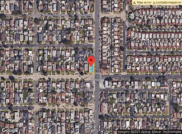  8225 S Normandie Ave, Los Angeles, CA Parcel Map