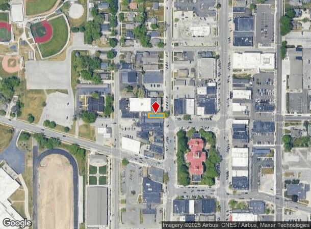  21 N Court St, Crown Point, IN Parcel Map