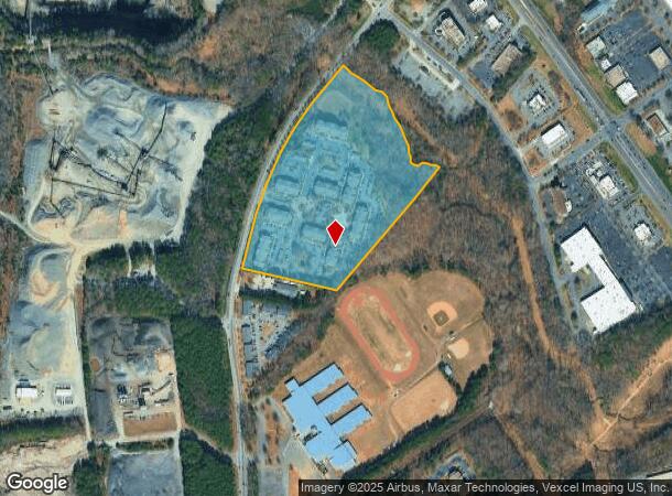 1025 Matthews Commons Dr, Matthews, NC Parcel Map