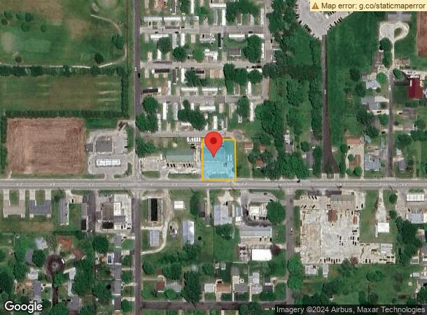  1120 W Walnut St, Jacksonville, IL Parcel Map