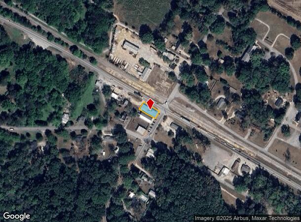 7 S Hunter St, Senoia, GA Parcel Map