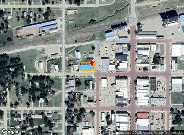 802 N Maple St, Russell, KS Parcel Map