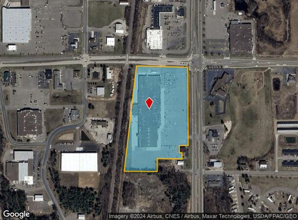  2900 S Main St, Rice Lake, WI Parcel Map