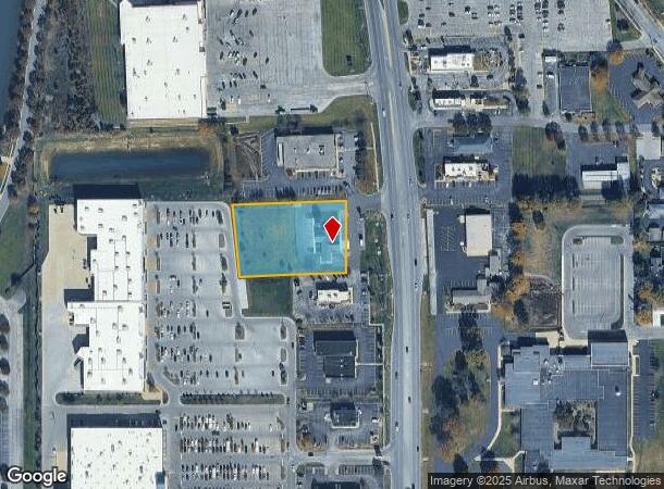 1500 N Morton St, Franklin, IN Parcel Map