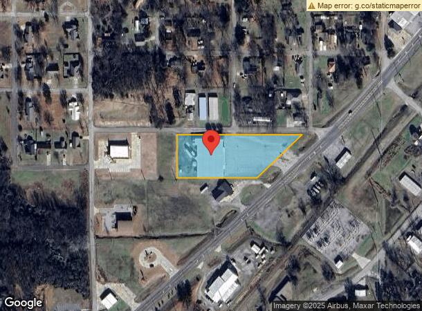  1100 S Broadway Ave, Poteau, OK Parcel Map