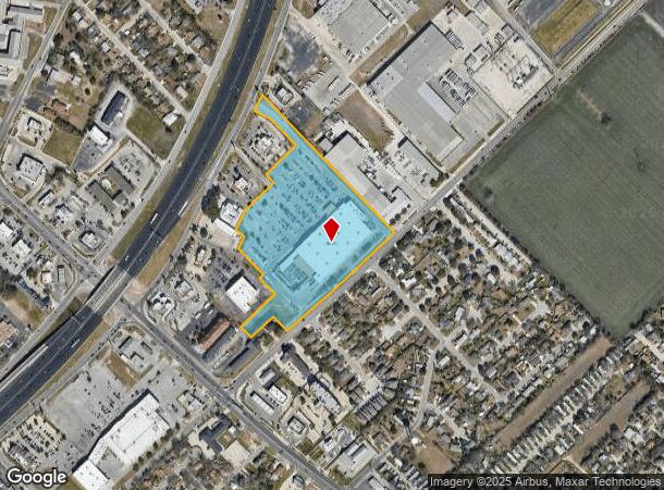 1360 N Interstate 35 N, New Braunfels, TX Parcel Map
