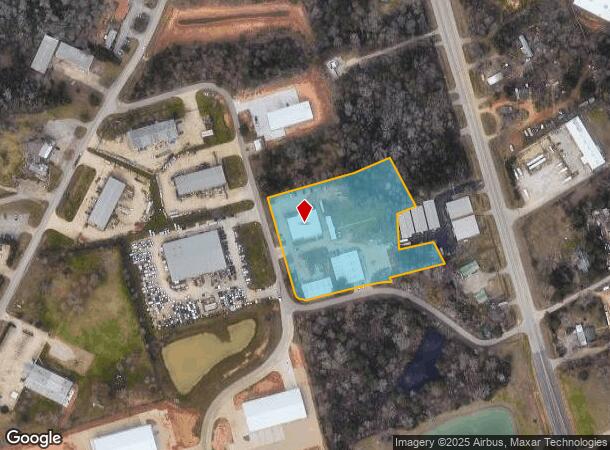  1689 Hawthorne Dr, Conroe, TX Parcel Map