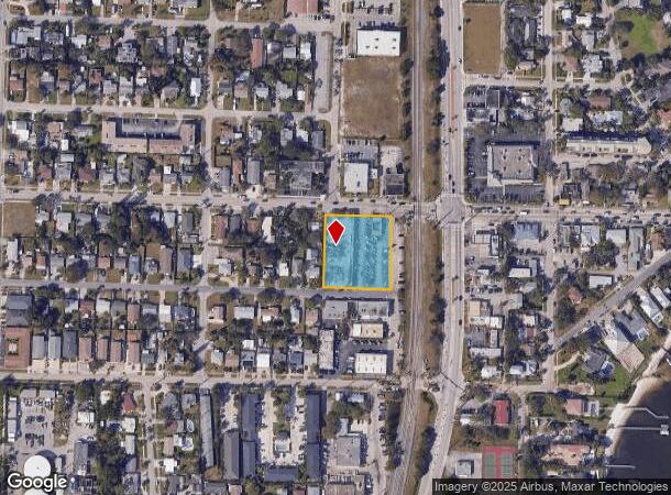 101 S 3Rd St, Lantana, FL Parcel Map