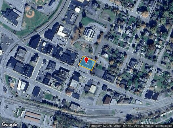  201 Suffolk Ave, Richlands, VA Parcel Map