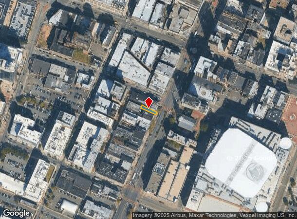 827 Broad St, Newark, NJ Parcel Map