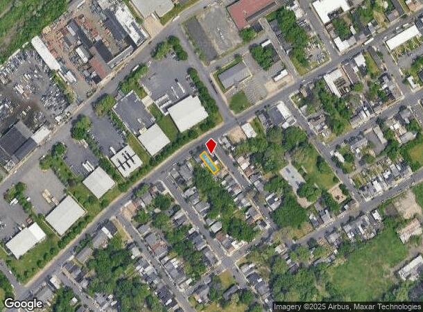  406 N Clinton Ave, Trenton, NJ Parcel Map