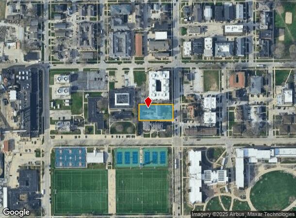  1111 S 1St St, Champaign, IL Parcel Map