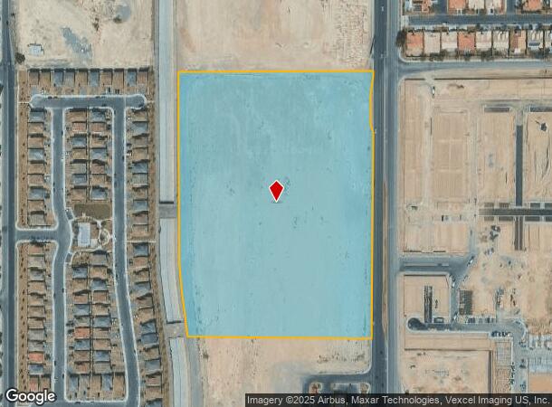 6155 Losee Rd, North Las Vegas, NV Parcel Map