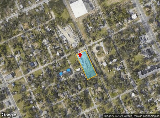  507 Loomis Ave, Daytona Beach, FL Parcel Map