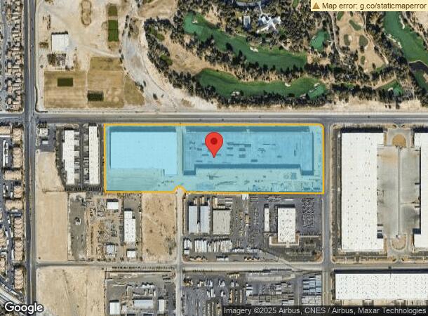  2655 E Washburn Rd, North Las Vegas, NV Parcel Map