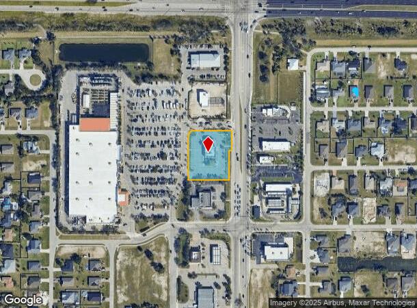  2526 Skyline Blvd, Cape Coral, FL Parcel Map