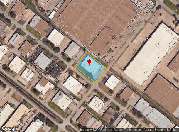  8900 Sovereign Row, Dallas, TX Parcel Map