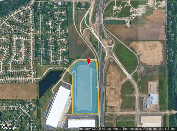 21100 Sw Frontage Rd, Joliet, IL Parcel Map