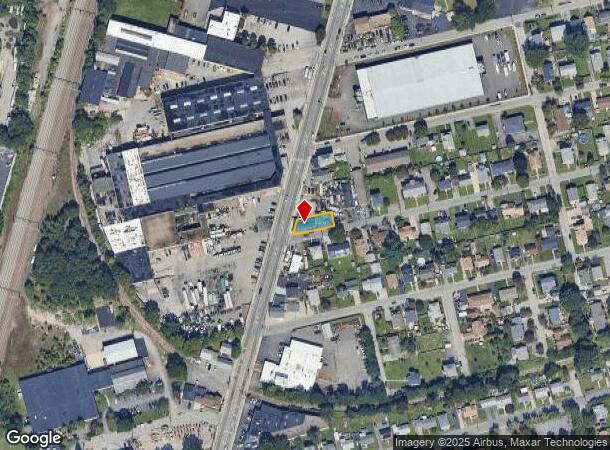 1522 Elmwood Ave, Cranston, RI Parcel Map