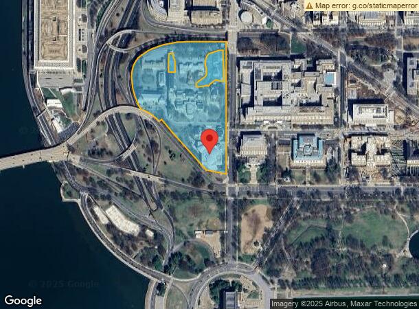  2301 Constitution Ave Nw, Washington, DC Parcel Map