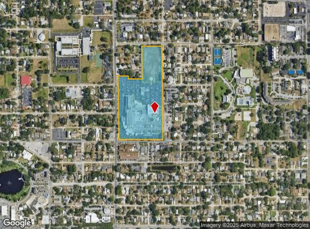 6633 Forest Ave, New Port Richey, FL Parcel Map