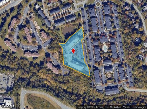  350 Portico Way, Charlottesville, VA Parcel Map