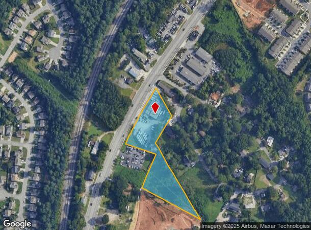 3446 Buford Hwy, Duluth, GA Parcel Map