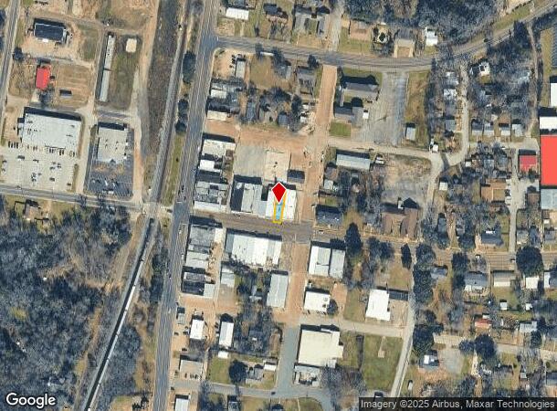  125 E Henderson St, Overton, TX Parcel Map