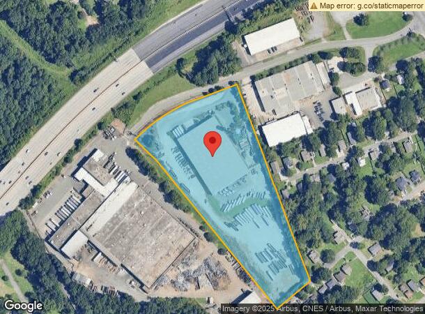  129 Dupree St, Charlotte, NC Parcel Map