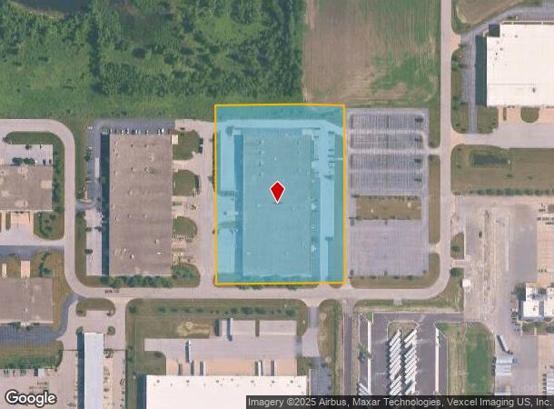 1901 Northwind Pky, Hobart, IN Parcel Map