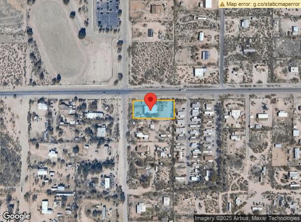  4141 W Tetakusim Rd, Tucson, AZ Parcel Map