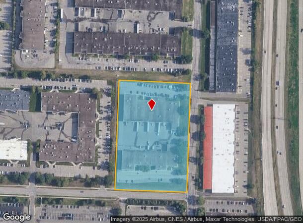  7500 Washington Ave S, Eden Prairie, MN Parcel Map