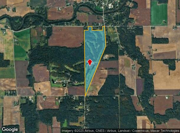  7300 Bray Rd, Vassar, MI Parcel Map