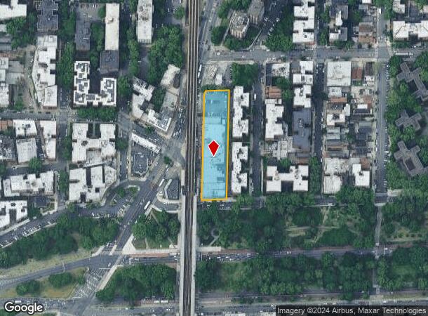  2212 White Plains Rd, Bronx, NY Parcel Map