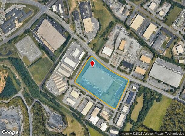 4612 Navistar Dr, Frederick, MD Parcel Map