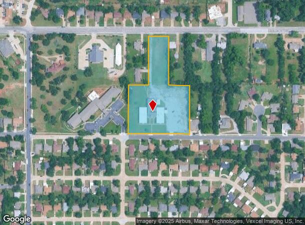  1609 Ne 48Th St, Oklahoma City, OK Parcel Map